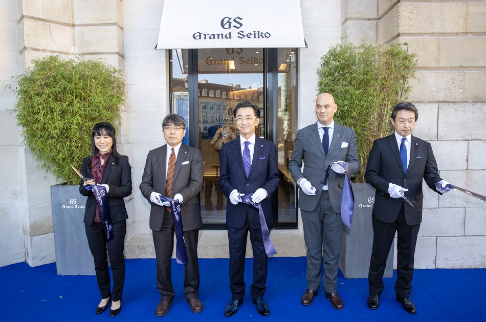 Paris : inauguration officielle de la boutique Grand Seiko place Vendôme