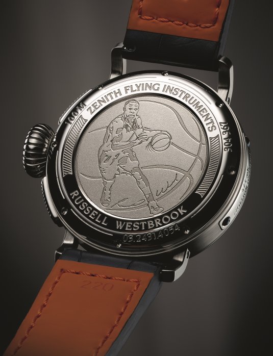 Zenith Pilot Type 20 Annual Calendar : Tribute to Russell Westbrook Zenith Pilot Type 20 Annual Calendar : Tribute to Russell Westbrook
