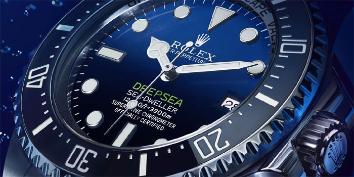 Rolex Deepsea D-Blue : la « James Cameron »