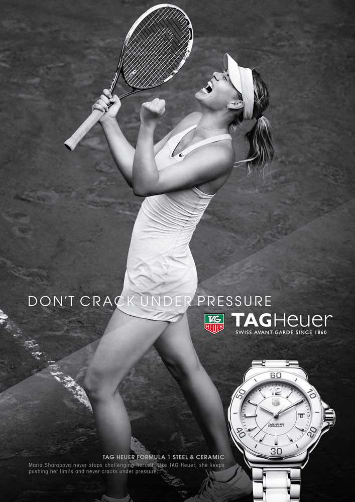 Don’t Crack under pressure, Maria Sharapova