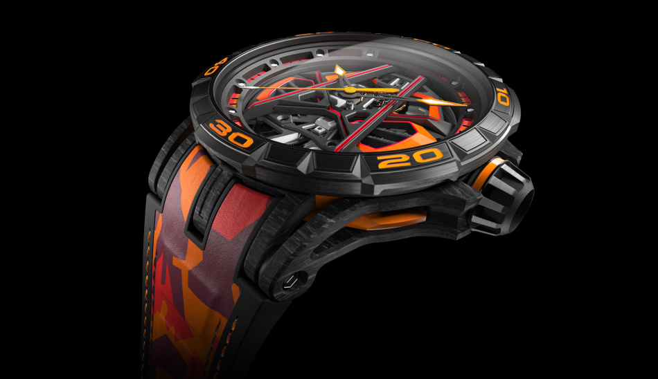 Roger Dubuis Excalibur Spider Huracan Sterrato MB : l'heure à tombeau ouvert