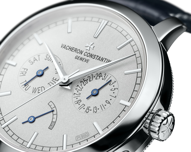 Vacheron Constantin Traditionnelle Date-Jour et Réserve de Marche Collection Excellence Platine Vacheron Constantin Traditionnelle Date-Jour et Réserve de Marche Collection Excellence Platine