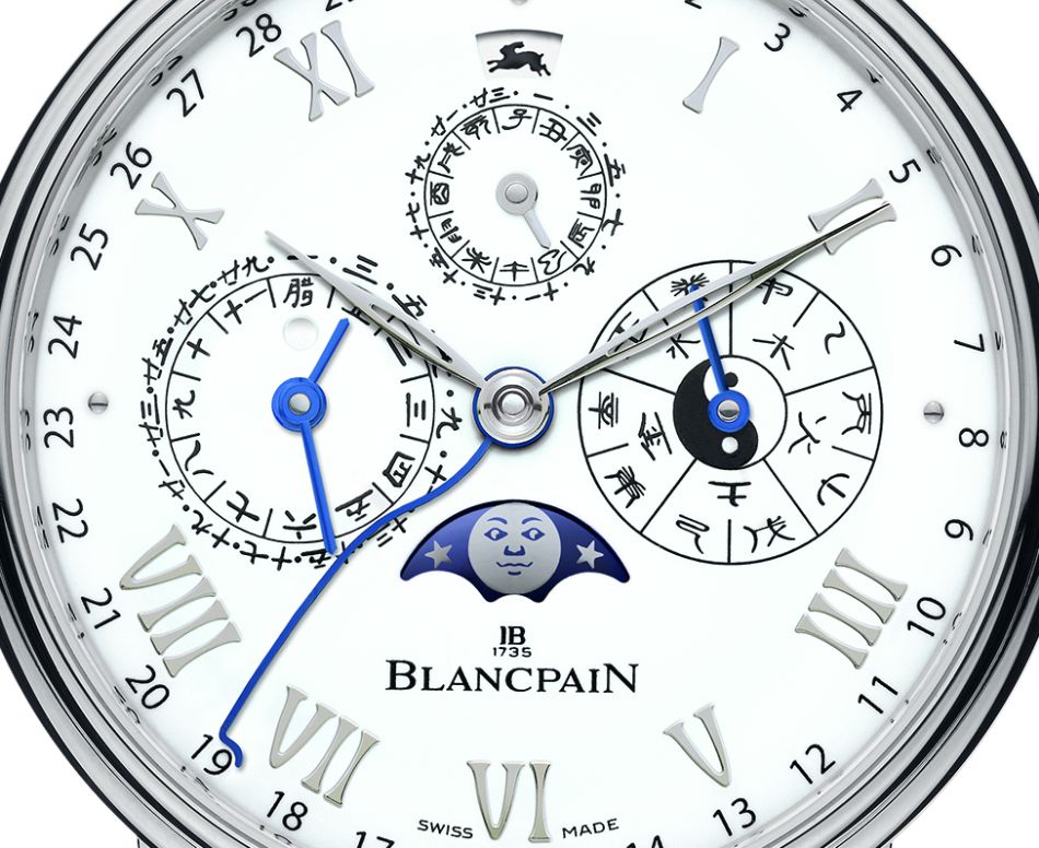 Blancpain Calendrier Chinois Traditionnel pour fêter l'année du lapin 2023 Blancpain Calendrier Chinois Traditionnel pour fêter l'année du lapin 2023