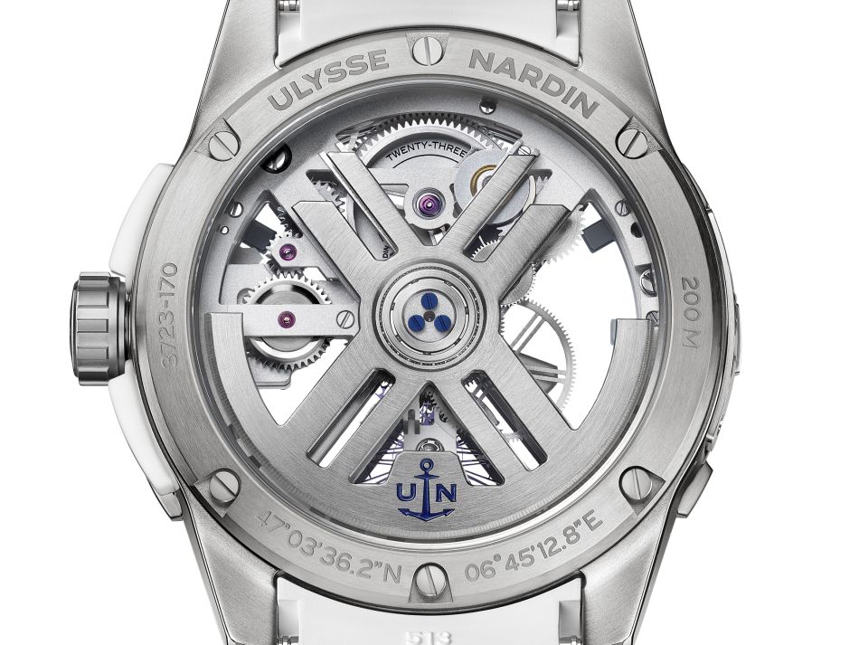 Ulysse Nardin Diver X Skeleton White : entre au catalogue de la marque