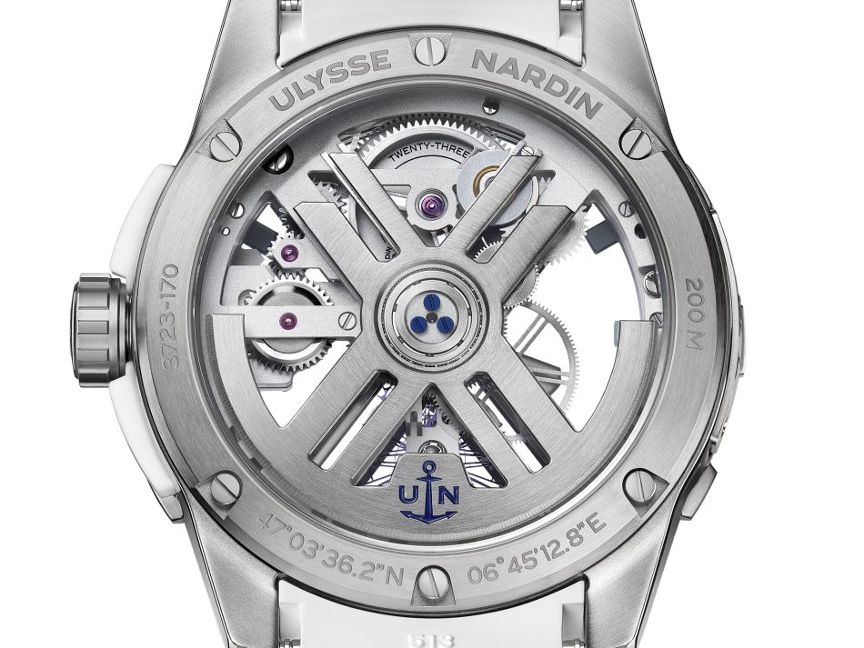 Ulysse Nardin Diver X Skeleton White Entre Au Catalogue De La Marque Ulysse Nardin Diver X Skeleton White Entre Au Catalogue De La Marque