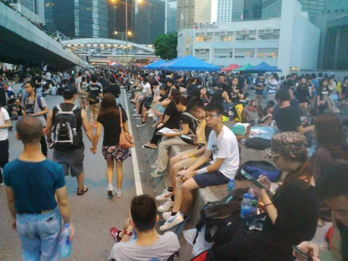Hong Kong 2014 : la Révolution des parapluies