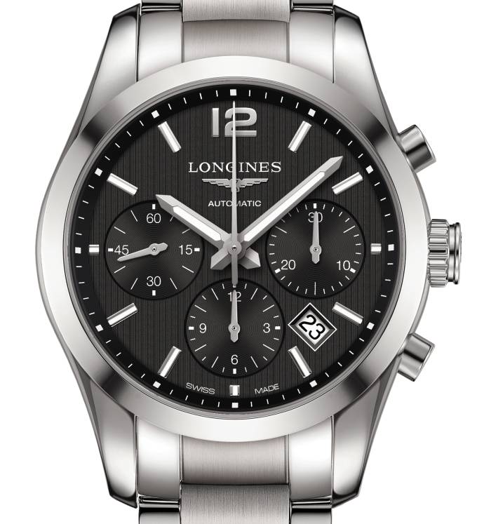 Chronographe Longines Conquest Classic en acier