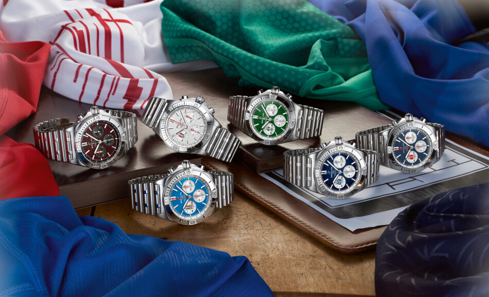 Six Chronomat Breitling pour le Tournois des Six Nations de Rugby Six Chronomat Breitling pour le Tournois des Six Nations de Rugby