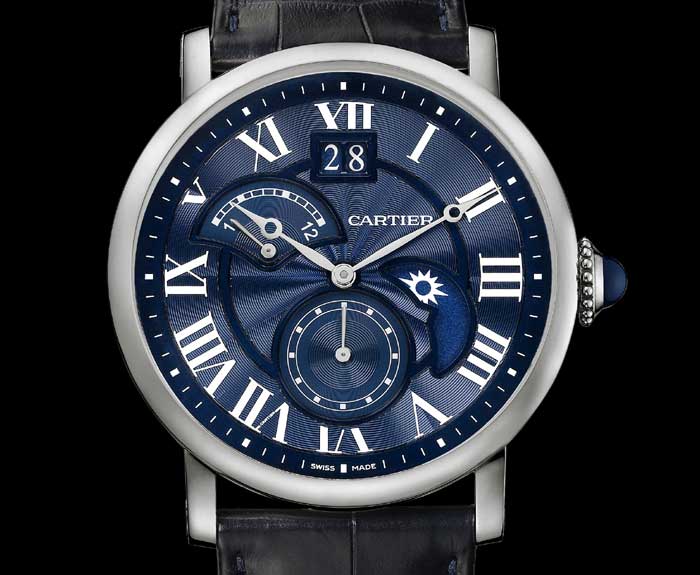 Cartier Rotonde Second fuseau horaire jour/nuit