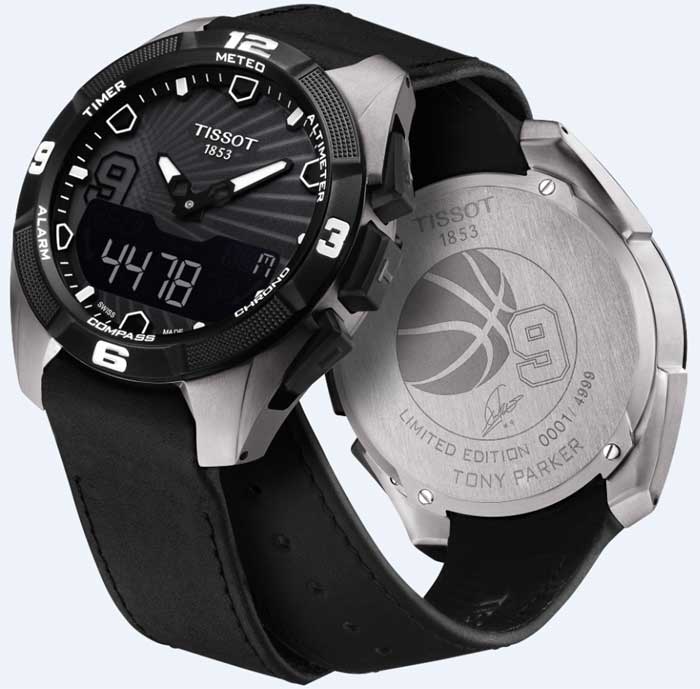 Tissot T-Touch Solar Tony Parker Edition Limitée 2014 Tissot T-Touch Solar Tony Parker Edition Limitée 2014