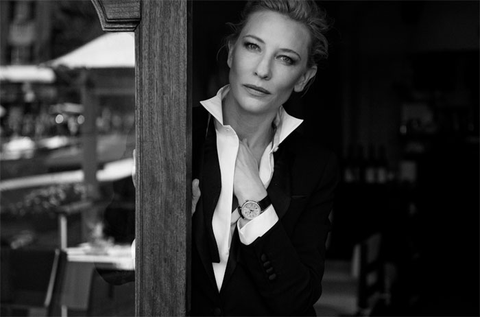 Cate Blanchett par Peter Lindbergh pour IWC