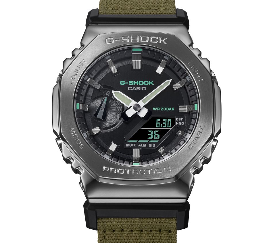 G-Shock GM 2100 : un nouveau look très cool sur bracelet type Nato G-Shock GM 2100 : un nouveau look très cool sur bracelet type Nato