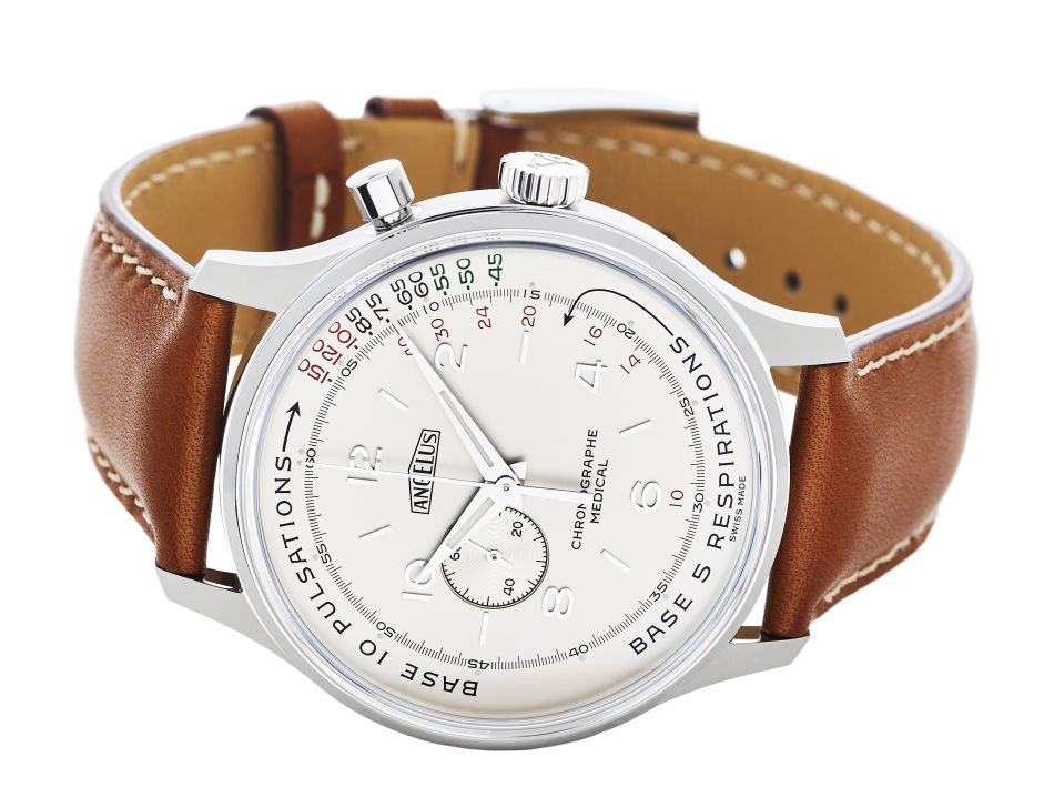 Angelus Chronographe Médical x Massena Lab : chrono de coeur Angelus Chronographe Médical x Massena Lab : chrono de coeur
