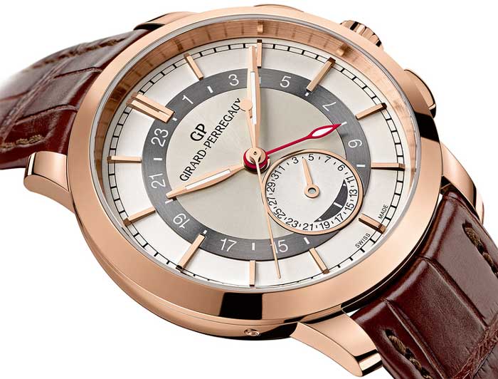 Girard-Perregaux 1966 Dual Time or rose Girard-Perregaux 1966 Dual Time or rose
