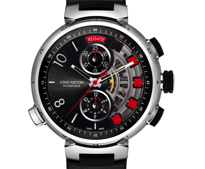 Louis Vuitton Tambour Spin Time Regatta Titane