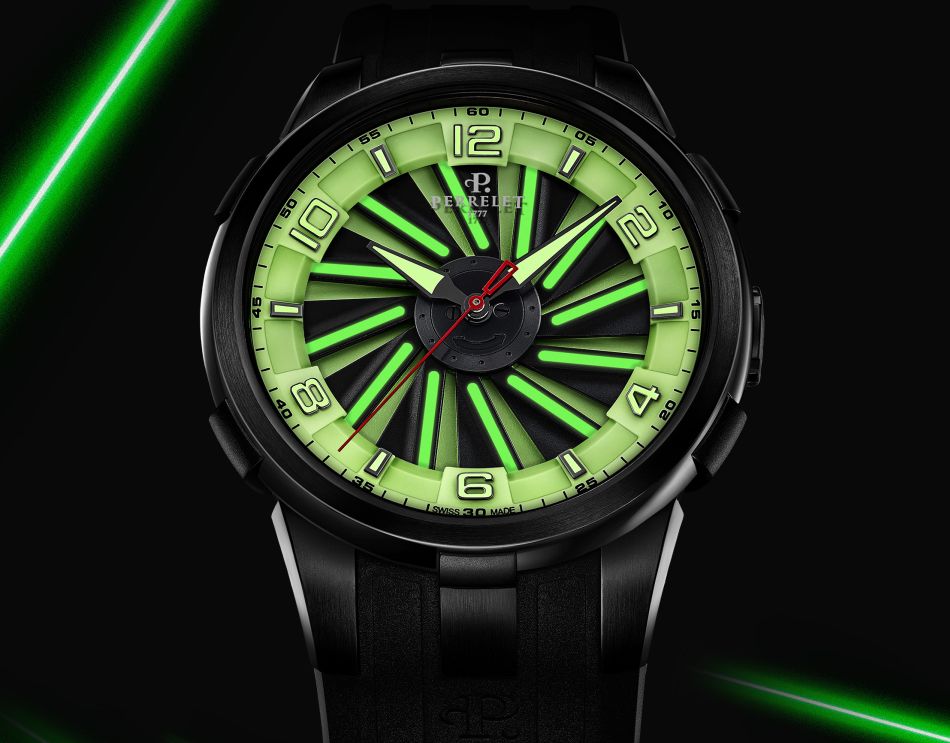 Perrelet Turbine Full Lum : les heures lumineuses Perrelet Turbine Full Lum : les heures lumineuses