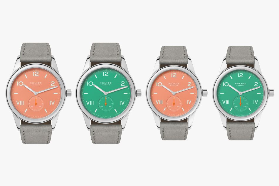 Nomos : couleurs printanières pour la Club Campus