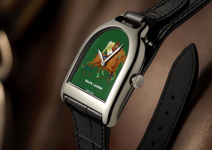 Stirrup Ralph Lauren en émail : pièce unique