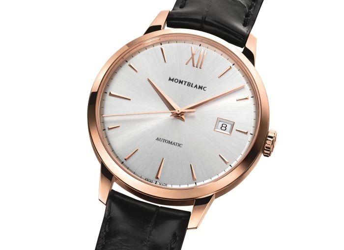 Montblanc Meisterstück Heritage Date Automatic en or rouge