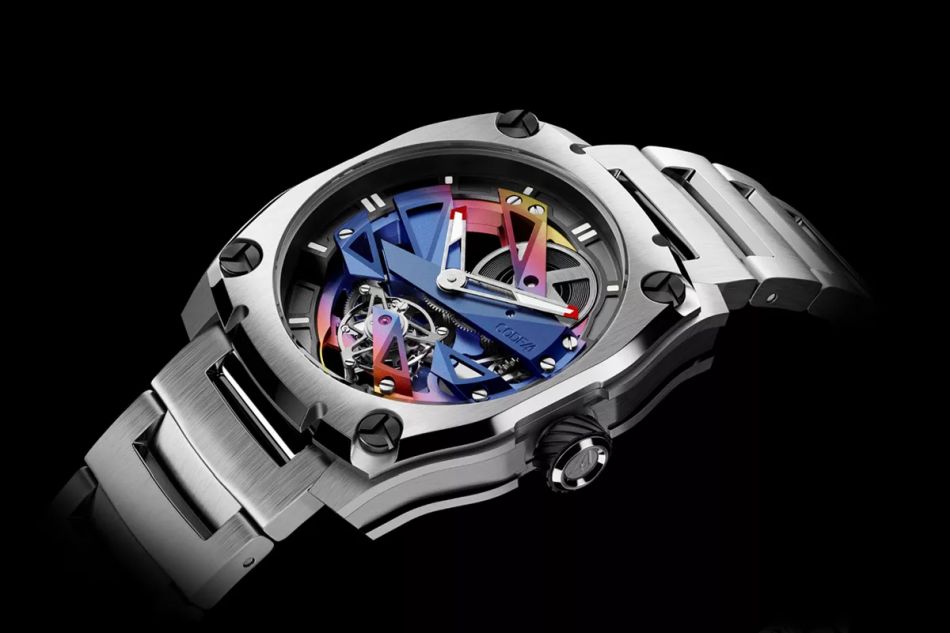 CODE41 : T360, un tourbillon d'avant-garde "swiss made" à moins de 11.000 euros. CODE41 : T360, un tourbillon d'avant-garde "swiss made" à moins de 11.000 euros.