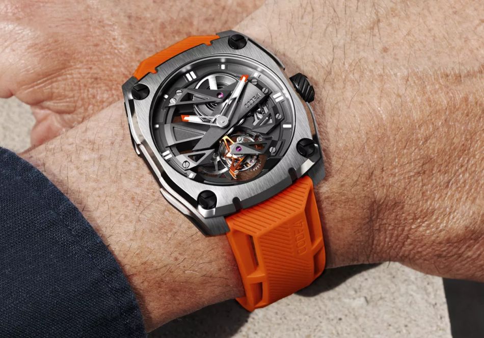 CODE41 : T360, un tourbillon d'avant-garde "swiss made" à moins de 11.000 euros. CODE41 : T360, un tourbillon d'avant-garde "swiss made" à moins de 11.000 euros.