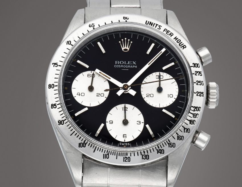Sotheby's met en vente une Rolex Cosmograph 6239 "Le Mans" Sotheby's met en vente une Rolex Cosmograph 6239 "Le Mans"