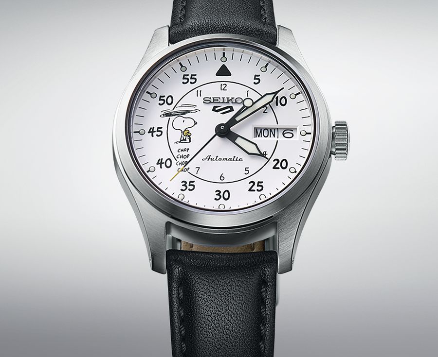 Seiko 5 Sports 55ème anniversaire "Snoopy" Seiko 5 Sports 55ème anniversaire "Snoopy"
