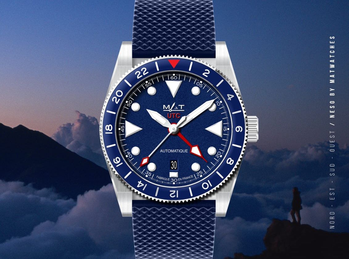 MATWatches : une GMT Neso en collaboration avec le photographe-explorateur Philippe Bourseiller MATWatches : une GMT Neso en collaboration avec le photographe-explorateur Philippe Bourseiller