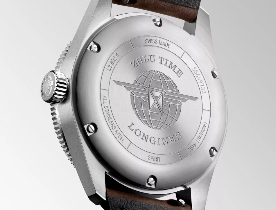 Longines Spirit Zulu Time : nouvelle taille de 39 mm Longines Spirit Zulu Time : nouvelle taille de 39 mm