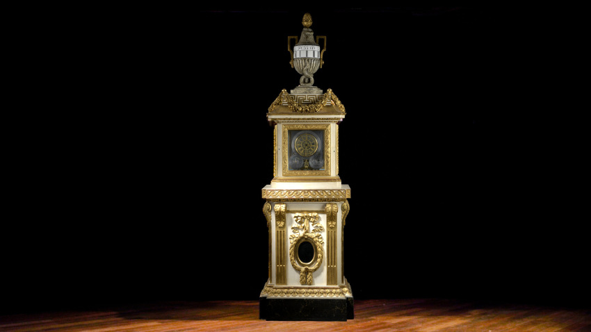 Drouot : mise en vente d'une exceptionnelle horloge astronomique attribuée à Jean-Louis Bouchet