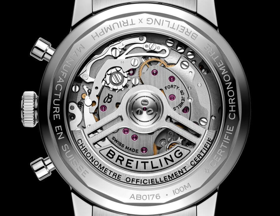 Breitling : les chronos Top Time Deus et Top Time Triumph embarquent le calibre manuf' B01 Breitling : les chronos Top Time Deus et Top Time Triumph embarquent le calibre manuf' B01