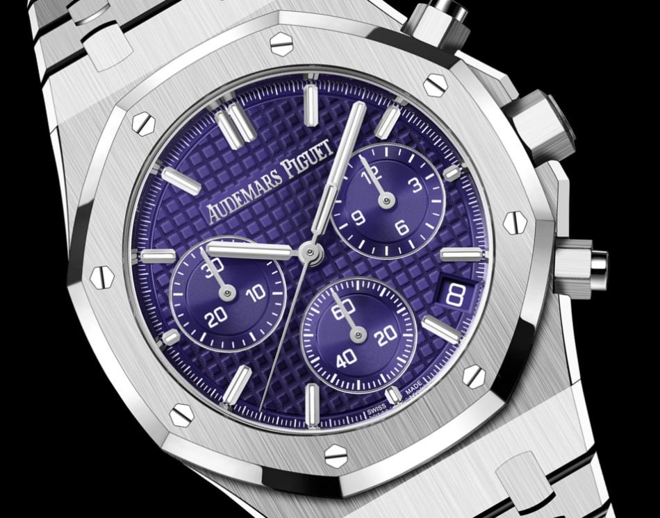 Audemars Piguet : le discret chrono Royal Oak en or blanc Domaine de Murtoli