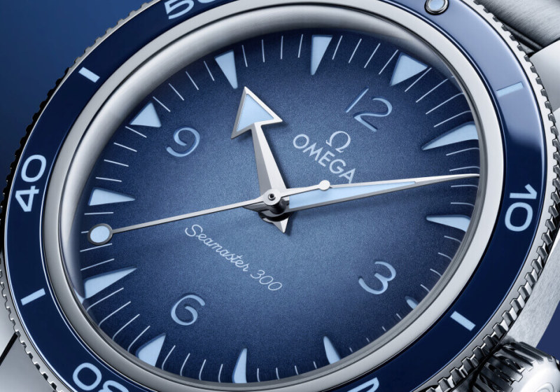 Omega Seamaster 300 Summer Blue Omega Seamaster 300 Summer Blue