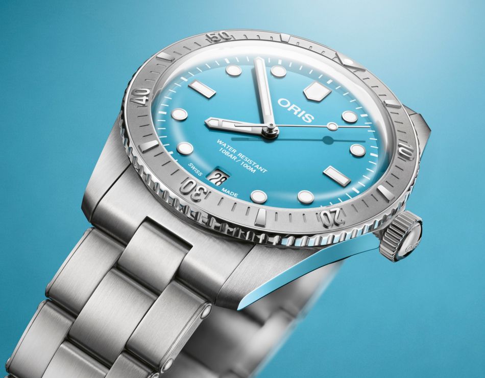 Oris Divers Sixty-Five "Cotton Candy" : pour une touche de peps au poignet Oris Divers Sixty-Five "Cotton Candy" : pour une touche de peps au poignet