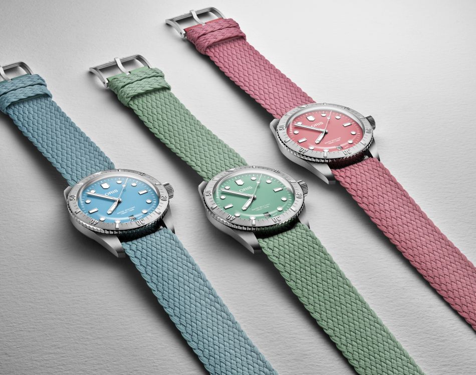 Oris Divers Sixty-Five "Cotton Candy" : pour une touche de peps au poignet Oris Divers Sixty-Five "Cotton Candy" : pour une touche de peps au poignet