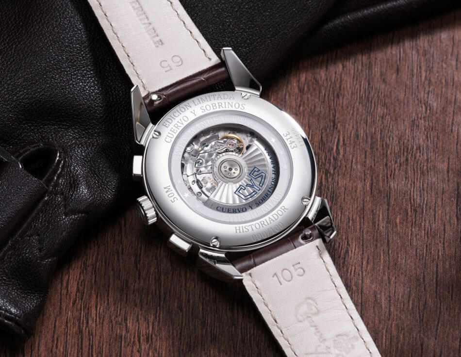 Cuervo y Sobrinos Historiador Cronografo 1946 : inspiration rétro Cuervo y Sobrinos Historiador Cronografo 1946 : inspiration rétro