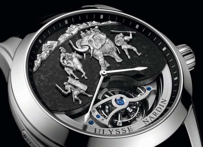 Ulysse Nardin Répétition Minutes Hannibal Westminster Carillon Tourbillon Jaquemarts