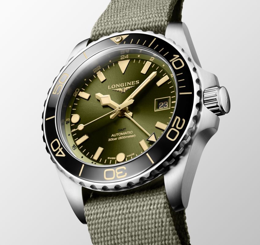 Hydroconquest GMT : une très belle plongeuse-voyageuse chez Longines en cet été 2023 Hydroconquest GMT : une très belle plongeuse-voyageuse chez Longines en cet été 2023