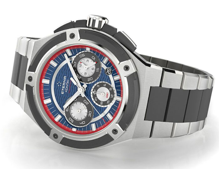 Eterna Royal KonTiki Chronographe GMT : parée pour l'aventure Eterna Royal KonTiki Chronographe GMT : parée pour l'aventure