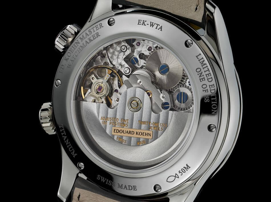 Edouard Koehn World Heritage : un splendide cadran bleu guilloché en édition limitée