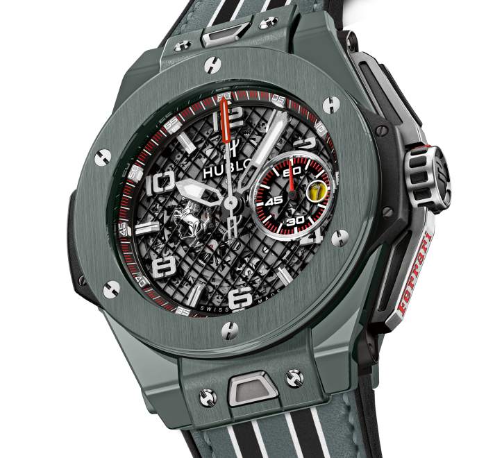 ​Hublot Big Bang Ferrari : céramique noire ou grise