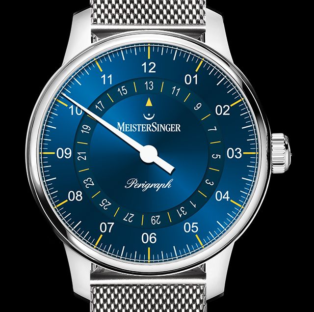 Perigraph MeisterSinger : cadrans bleus, bracelets jaunes pour célébrer l'été indien Perigraph MeisterSinger : cadrans bleus, bracelets jaunes pour célébrer l'été indien