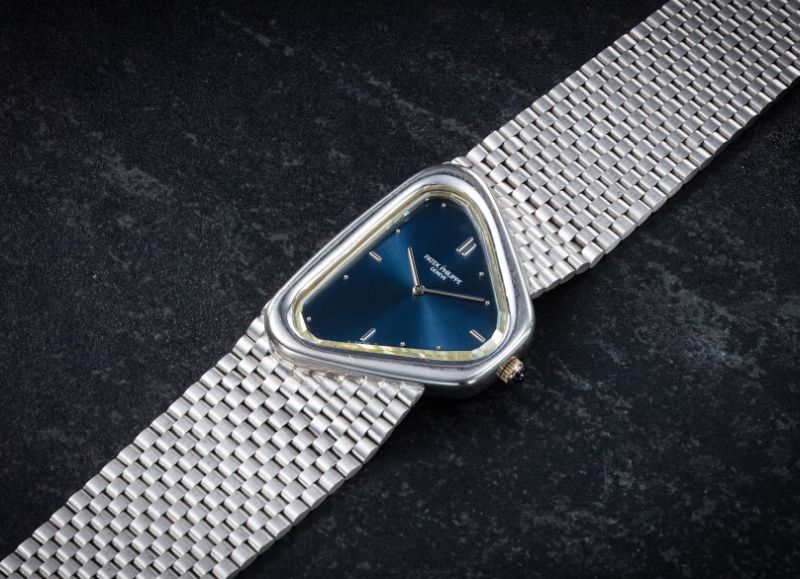 Christie's The Dubaï Edit, une très rare Patek Philippe dont le verre qui coiffe le cadran est en diamant !