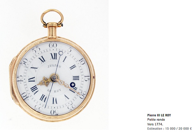 Vente aux enchères : dispersion de la collection horlogère de Jean-Claude Sabrier