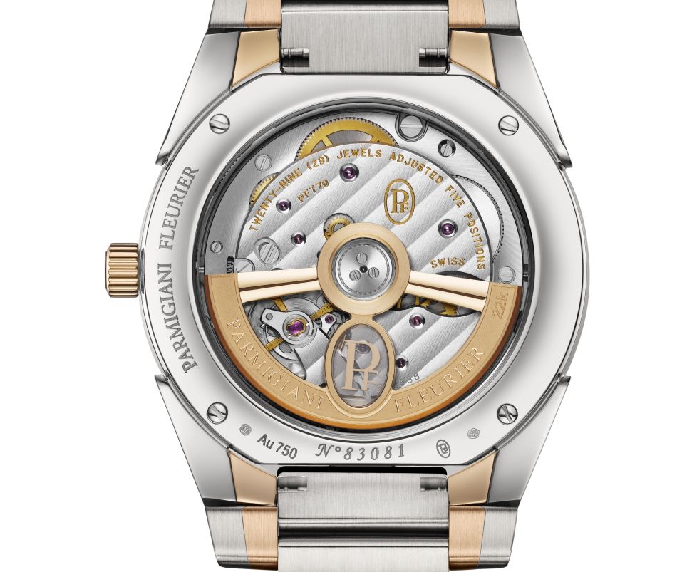 Parmigiani Fleurier Tonda PF Automatique : belle version en or rose et acier en 36 mm Parmigiani Fleurier Tonda PF Automatique : belle version en or rose et acier en 36 mm