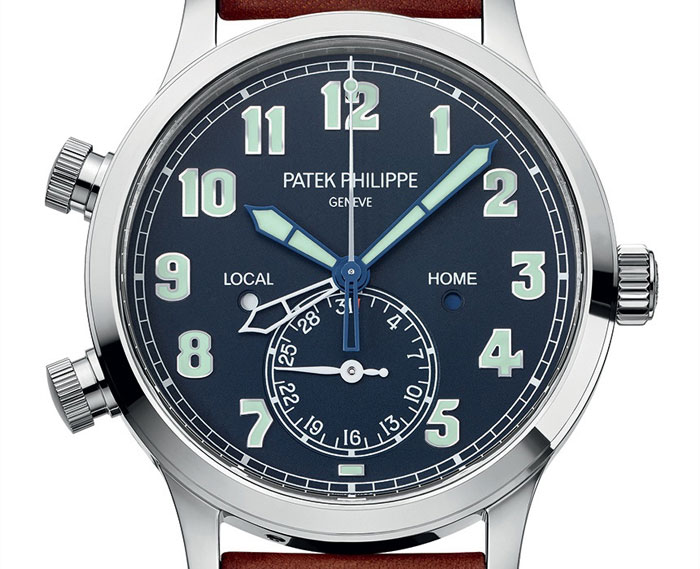 Patek Philippe Calatrava Pilot Travel Time : à la conquête de l'air Patek Philippe Calatrava Pilot Travel Time : à la conquête de l'air