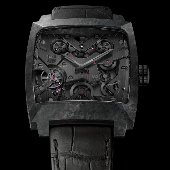 TAG Heuer Monaco V4 Phantom : noir c'est noir TAG Heuer Monaco V4 Phantom : noir c'est noir