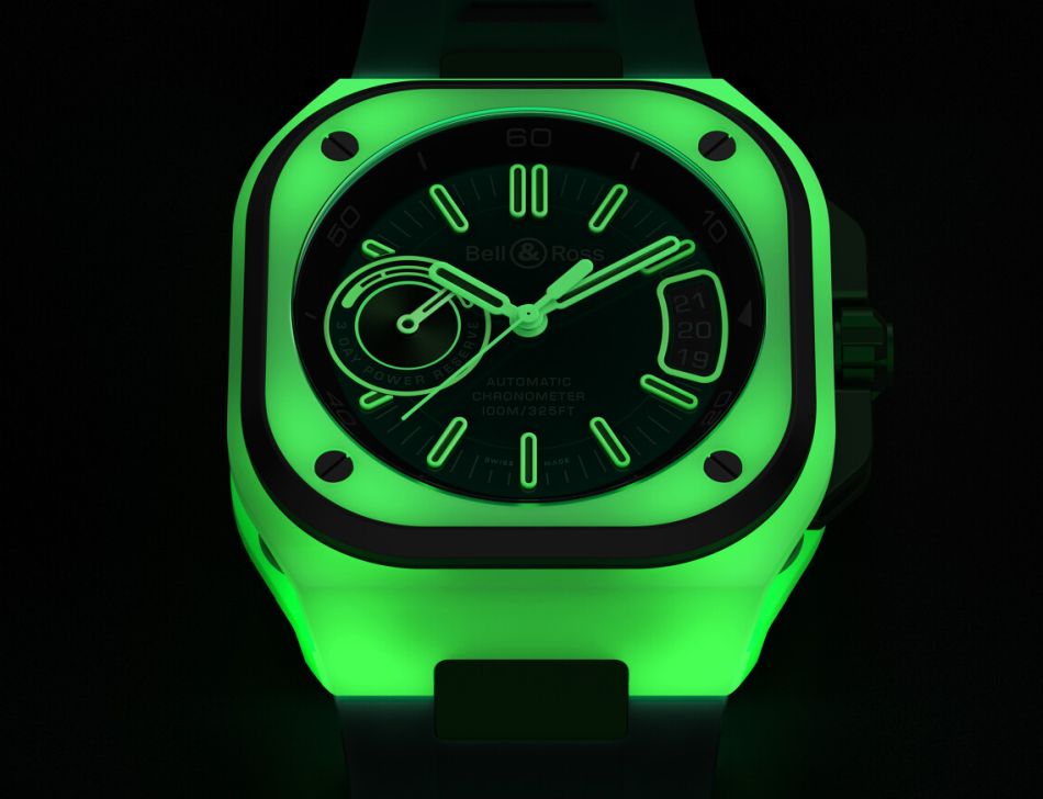 Bell & Ross BR-X5 Green Lum : une idée lumineuse