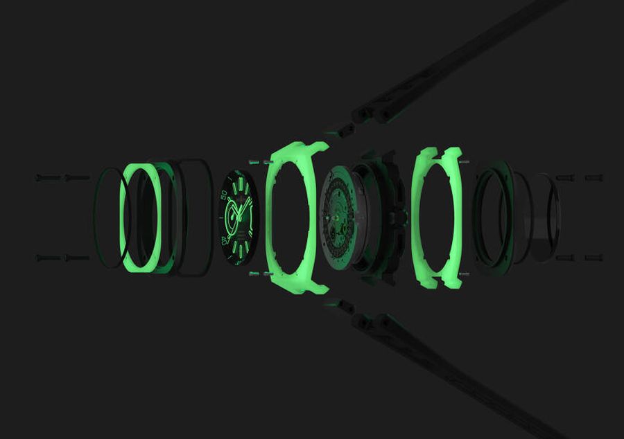 Bell & Ross BR-X5 Green Lum : une idée lumineuse Bell & Ross BR-X5 Green Lum : une idée lumineuse
