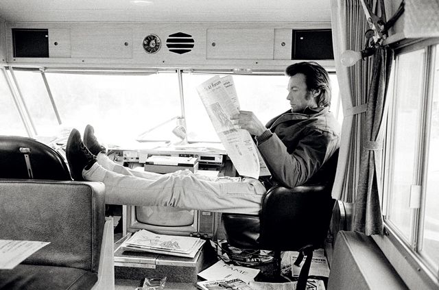 Clint Eastwood on Joe Kidd. 1972. ©TerryO'Neill
